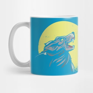 wolf moon Mug